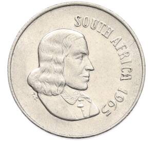 10 центов 1965 года ЮАР — Надпись на английском языке (SOUTH AFRICA) — Фото №2