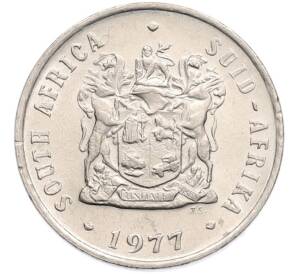 10 центов 1977 года ЮАР — Фото №2