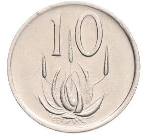 10 центов 1984 года ЮАР — Фото №1