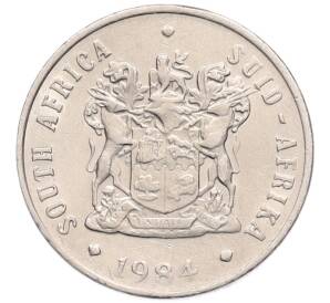 10 центов 1984 года ЮАР — Фото №2