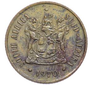 2 цента 1970 года ЮАР — Фото №2