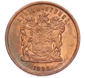 5 центов 1999 года ЮАР — Фото №2