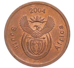 5 центов 2004 года ЮАР — Фото №2