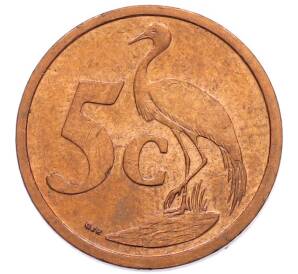 5 центов 2004 года ЮАР — Фото №1