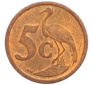 5 центов 2009 года ЮАР — Фото №1