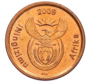 5 центов 2009 года ЮАР — Фото №2