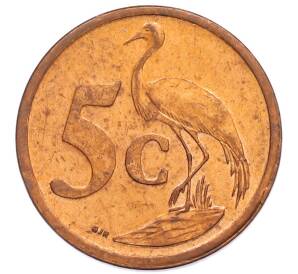 5 центов 2009 года ЮАР — Фото №1