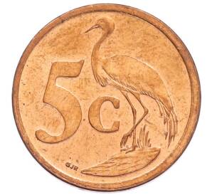 5 центов 2010 года ЮАР — Фото №1