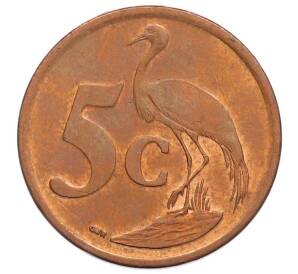 5 центов 2011 года ЮАР — Фото №1
