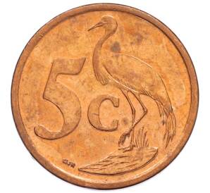 5 центов 2011 года ЮАР — Фото №1