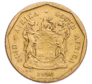 10 центов 1990 года ЮАР — Фото №2