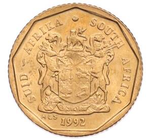 10 центов 1992 года ЮАР — Фото №2