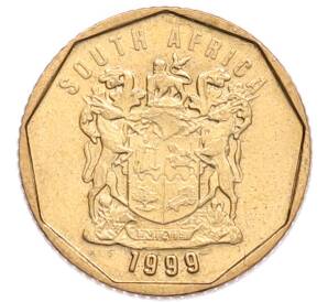 10 центов 1999 года ЮАР — Фото №2