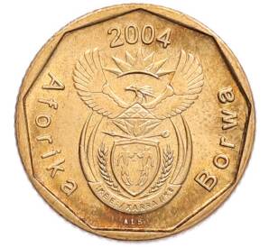 10 центов 2004 года ЮАР — Фото №2