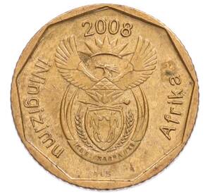 10 центов 2008 года ЮАР — Фото №2