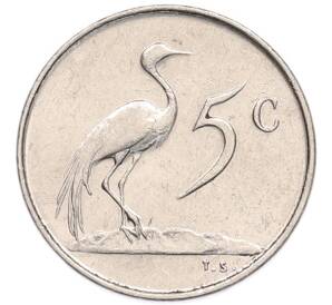 5 центов 1973 года ЮАР — Фото №1