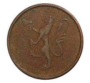 5 эре 1973 года Норвегия — Фото №2