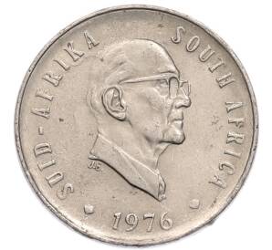 5 центов 1976 года ЮАР «Окончание президентства Якобуса Йоханнеса Фуше» — Фото №1