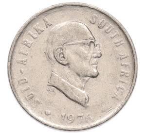 5 центов 1976 года ЮАР «Окончание президентства Якобуса Йоханнеса Фуше» — Фото №1