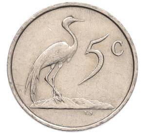 5 центов 1987 года ЮАР — Фото №1