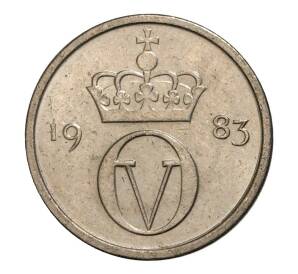 10 эре 1983 года Норвегия — Фото №1