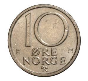 10 эре 1983 года Норвегия — Фото №2