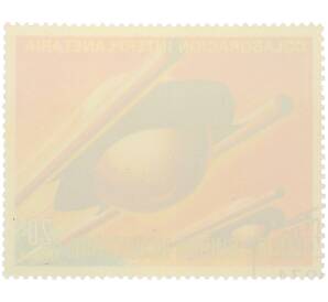 Почтовая марка 20 экуэле 1975 года Экваториальная Гвинея «Сотрудничество в космосе США-СССР» — Фото №2