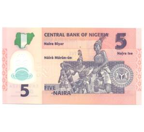 5 найра 2017 года Нигерия — Фото №2