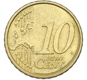 10 евроцентов 2008 года Италия — Фото №2