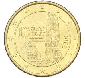 10 евроцентов 2010 года Австрия — Фото №1