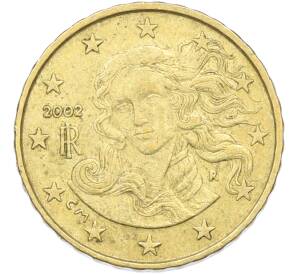 10 евроцентов 2002 года Италия — Фото №1