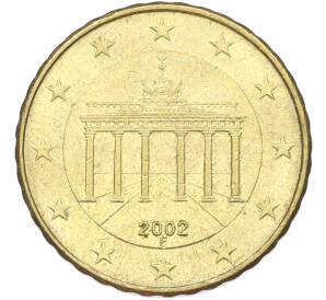10 евроцентов 2002 года F Германия — Фото №1