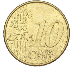 10 евроцентов 2002 года F Германия — Фото №2