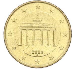 10 евроцентов 2002 года A Германия — Фото №1