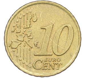 10 евроцентов 2001 года Нидерланды — Фото №2