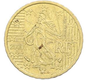 10 евроцентов 2000 года Франция — Фото №1