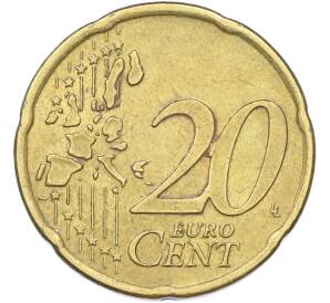 20 евроцентов 2001 года Нидерланды — Фото №2