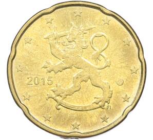 20 евроцентов 2015 года Финляндия — Фото №1