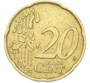 20 евроцентов 2002 года Италия — Фото №2