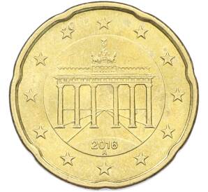 20 евроцентов 2016 года A Германия — Фото №1