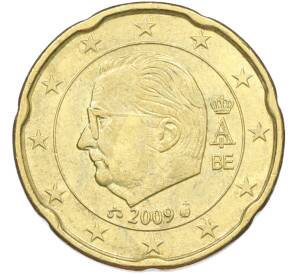 20 евроцентов 2009 года Бельгия — Фото №1