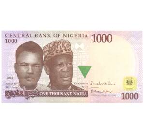 1000 найра 2013 года Нигерия