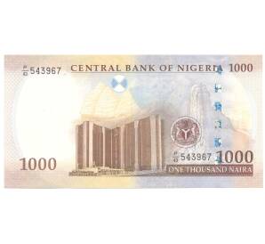 1000 найра 2013 года Нигерия