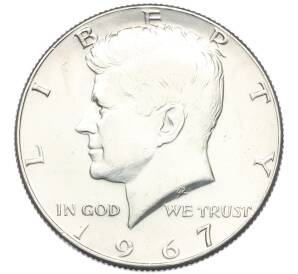 1/2 доллара (50 центов) 1967 года США — Фото №1