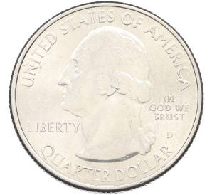 1/4 доллара (25 центов) 2016 года D США «Национальные парки — №35 Национальный парк Форт Молтри» — Фото №2