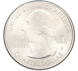 1/4 доллара (25 центов) 2017 года P США «Национальные парки — №38 Водные пути Озарк» — Фото №2