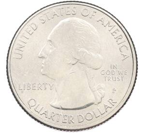 1/4 доллара (25 центов) 2017 года P США «Национальные парки — №40 Национальный исторический парк имени Джорджа Кларка» — Фото №2