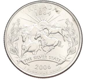 1/4 доллара (25 центов) 2006 года D США «Штаты и территории — Невада» — Фото №1