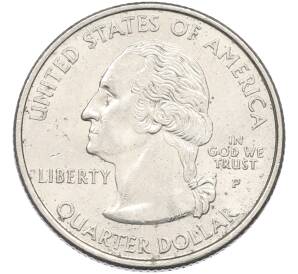 1/4 доллара (25 центов) 2001 года P США «Штаты и территории — Вермонт» — Фото №2