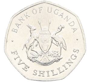 5 шиллингов 1987 года Уганда — Фото №2